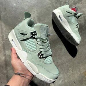 Zapatillas Jordan Retro 4 Color Verde Claro